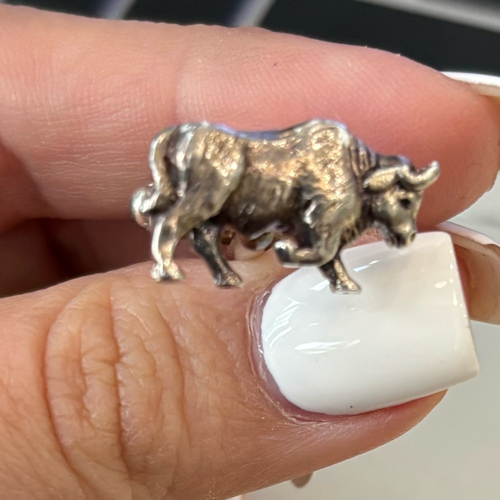 Tiffany & Co. Animal Bull Cufflinks